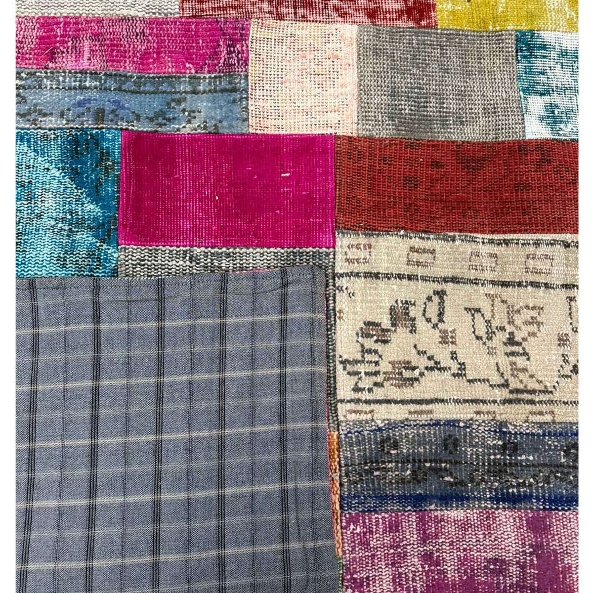 Pacific Vintage Fragments 74345 Multi Multi Modern Hand Knotted Rugs