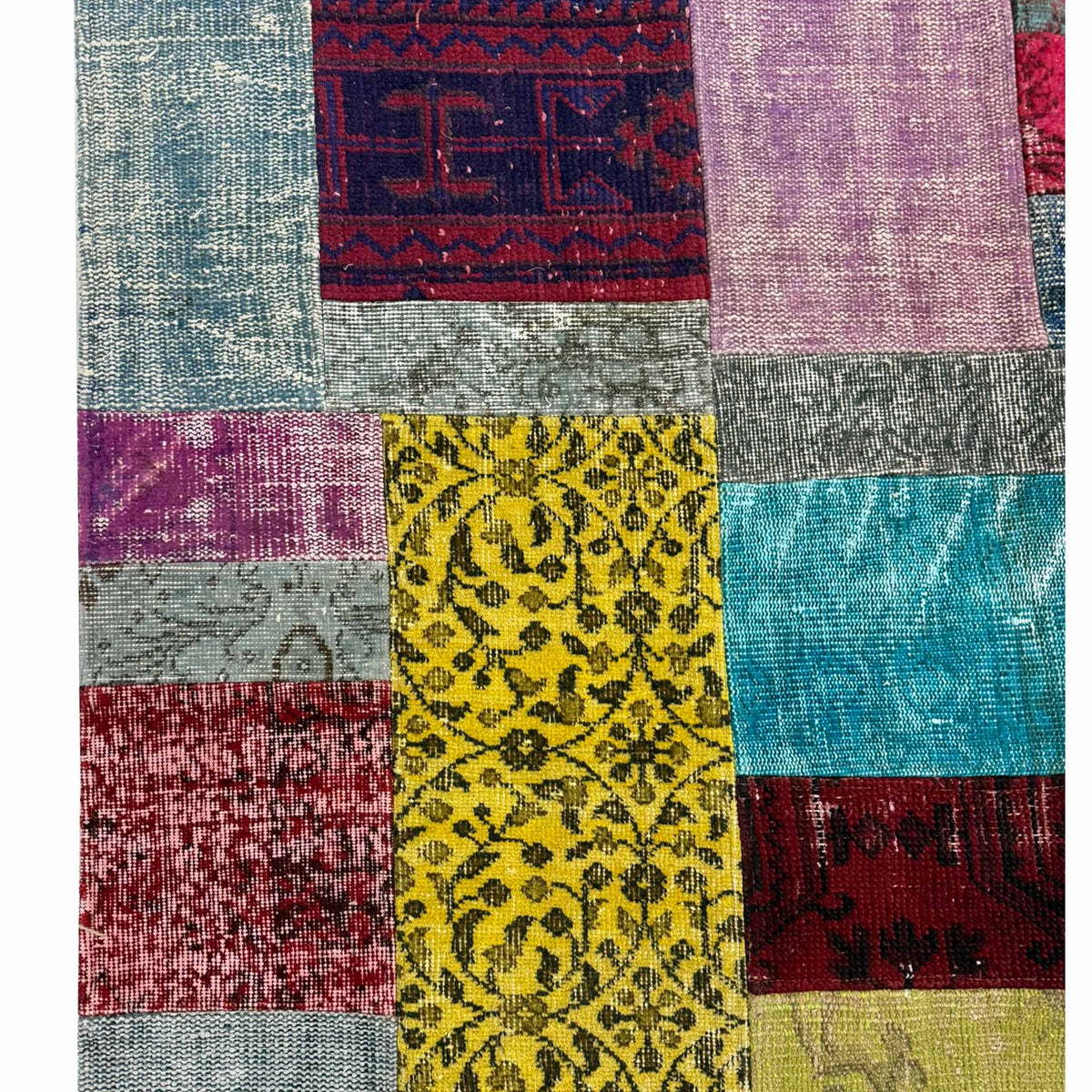 Pacific Vintage Fragments 74346 Multi Multi Modern Hand Knotted Rugs
