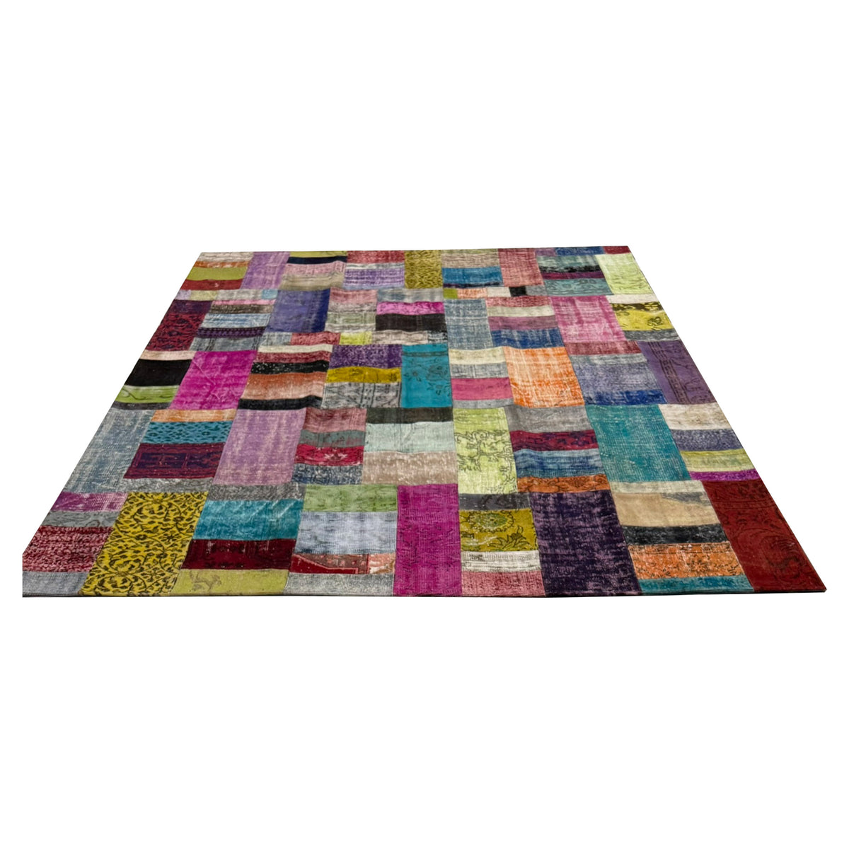 Pacific Vintage Fragments 74346 Multi Multi Modern Hand Knotted Rugs