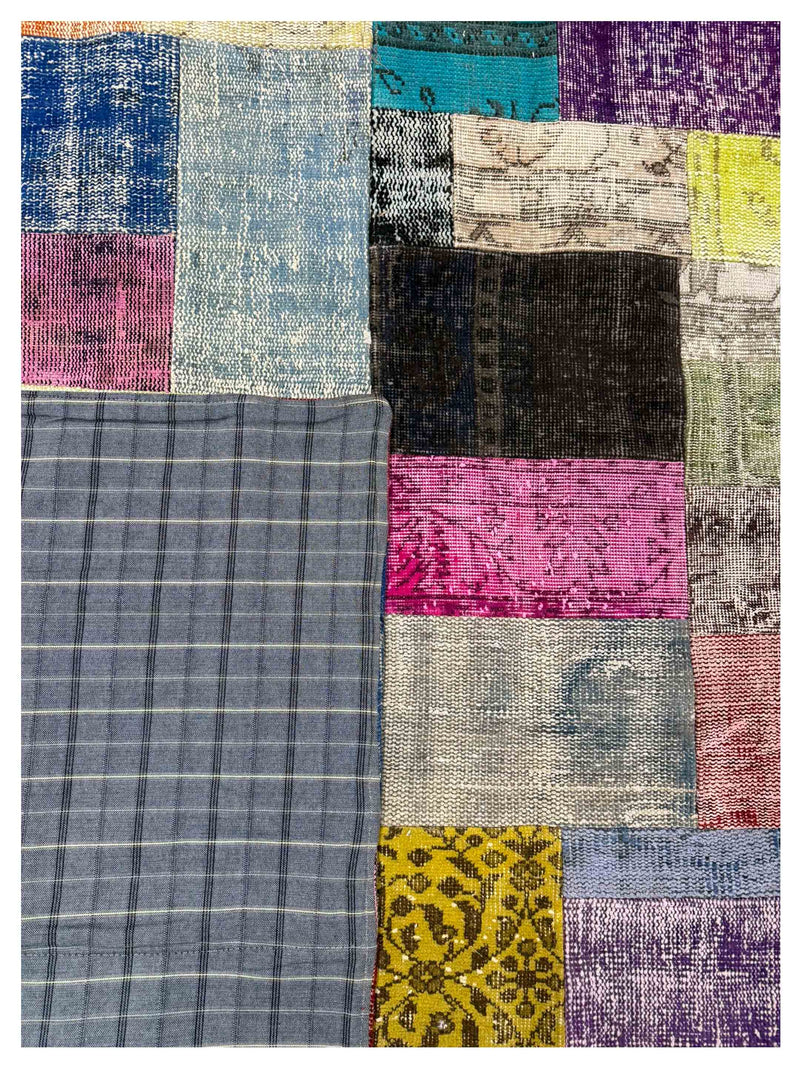 Pacific Vintage Fragments 74346 Multi Multi Modern Hand Knotted Rugs