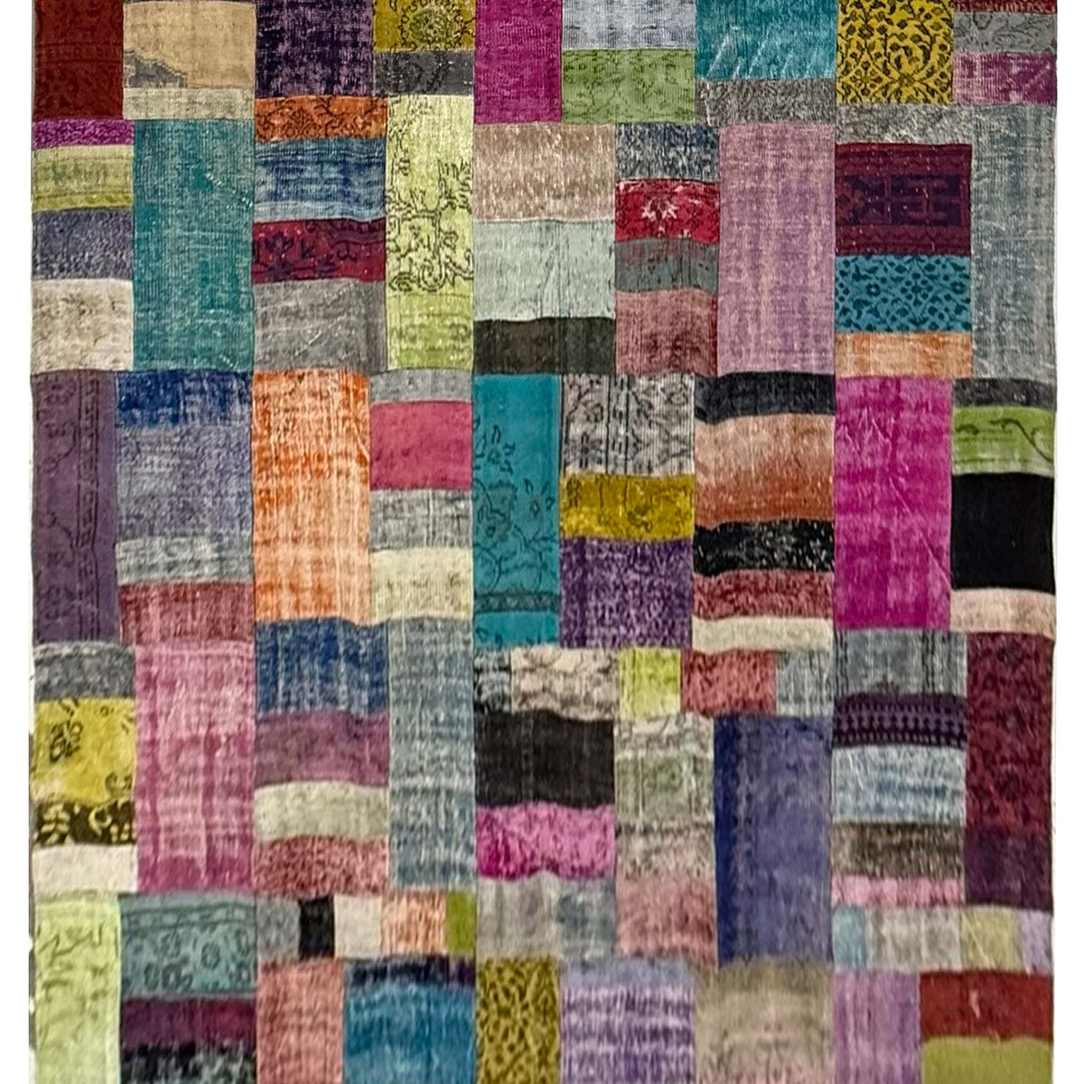 Pacific Vintage Fragments 74346 Multi Multi Modern Hand Knotted Rugs