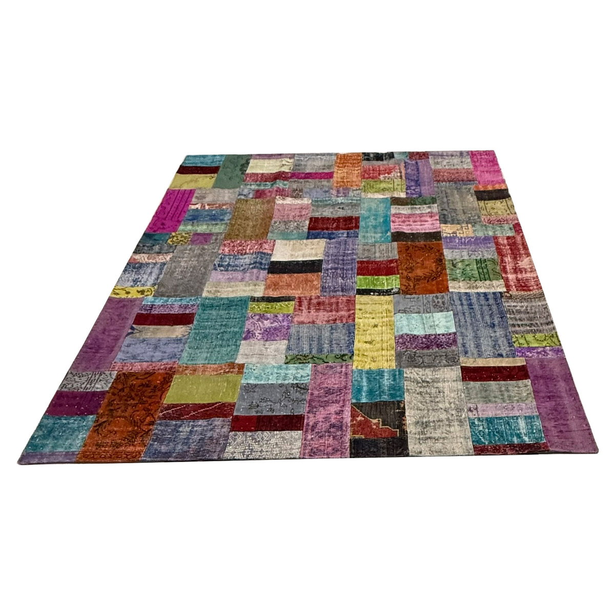 Pacific Vintage Fragments 74347 Multi Multi Modern Hand Knotted Rugs