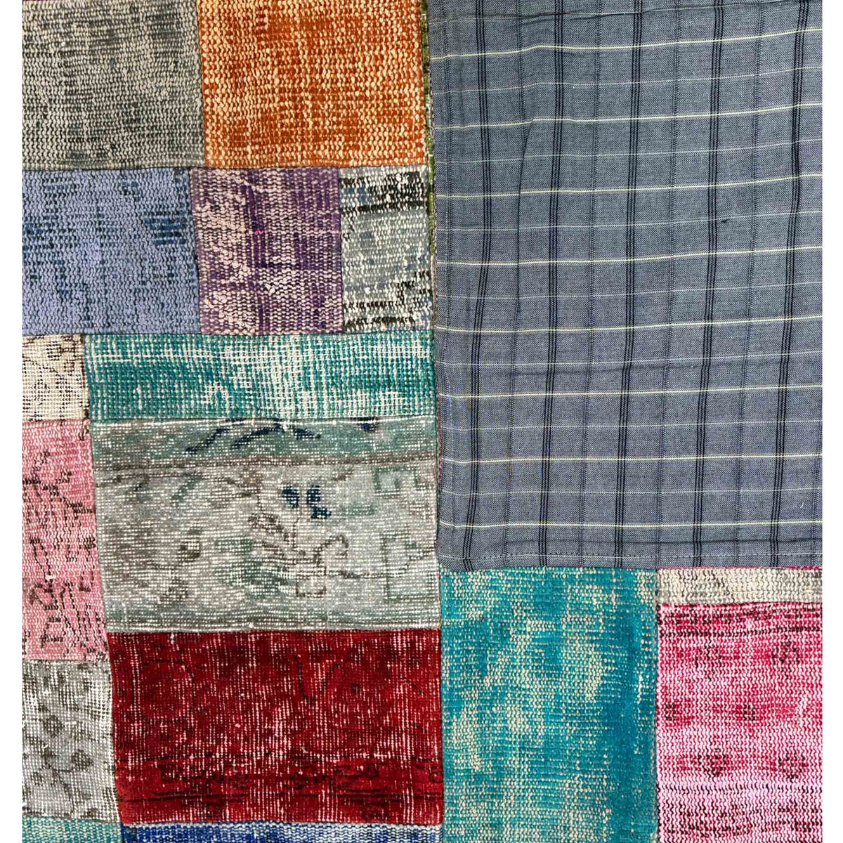 Pacific Vintage Fragments 74347 Multi Multi Modern Hand Knotted Rugs
