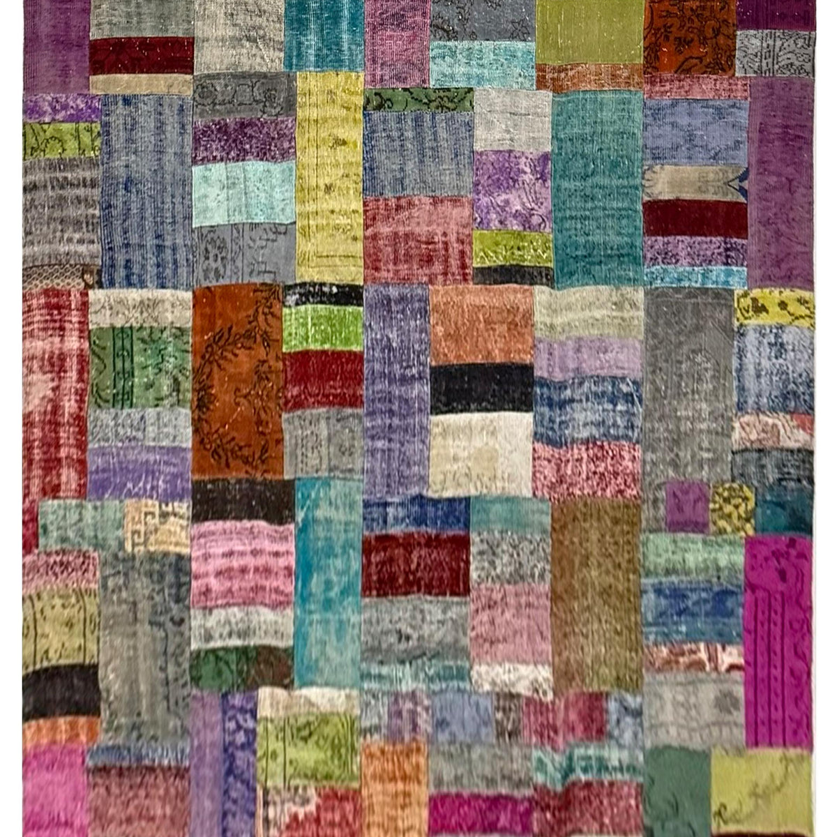 Pacific Vintage Fragments 74347 Multi Multi Modern Hand Knotted Rugs