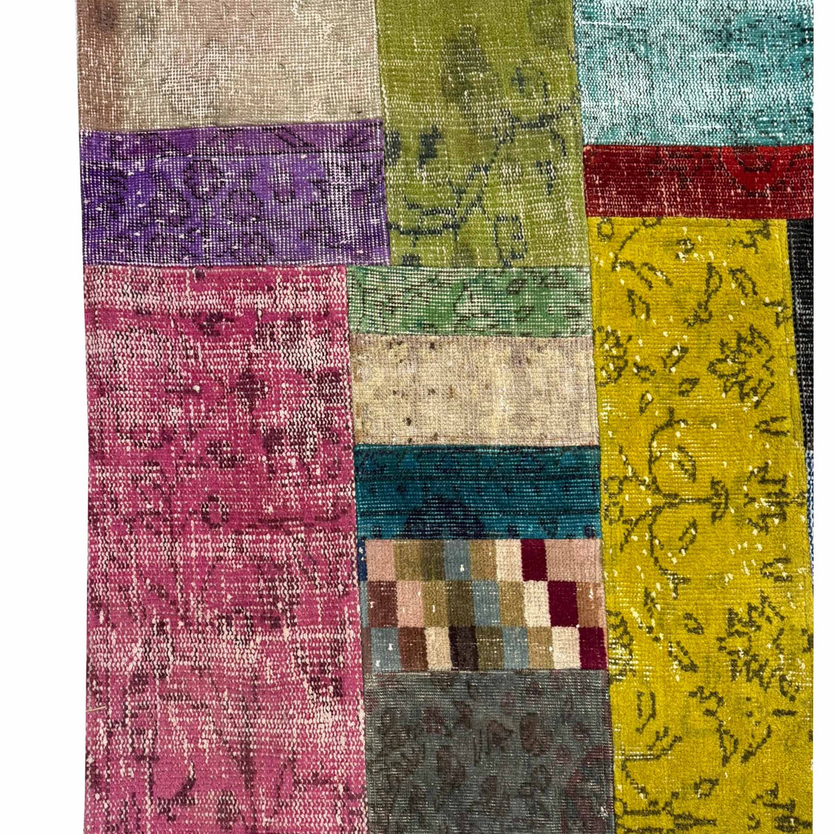 Pacific Vintage Fragments 74349 Multi Multi Modern Hand Knotted Rugs