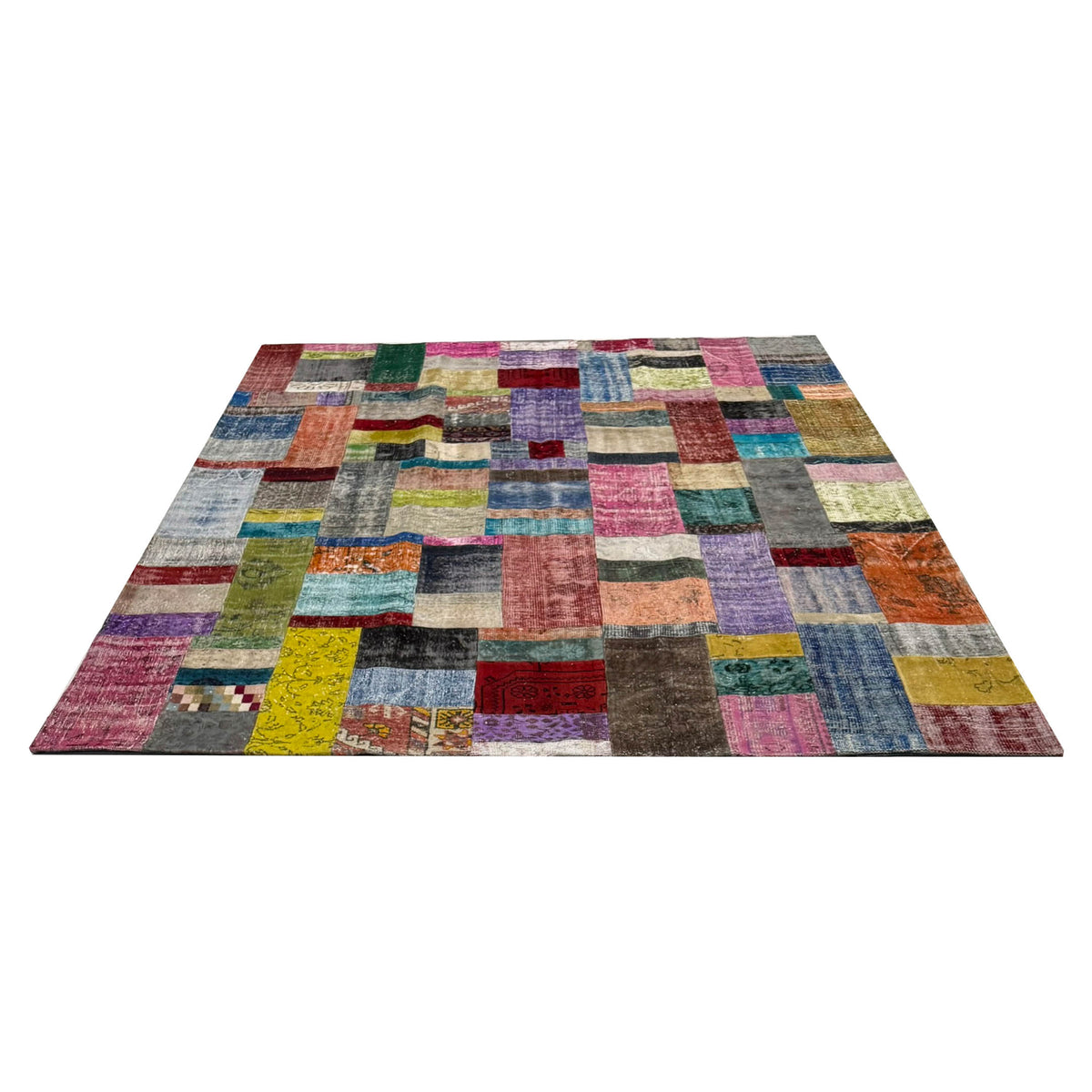Pacific Vintage Fragments 74349 Multi Multi Modern Hand Knotted Rugs