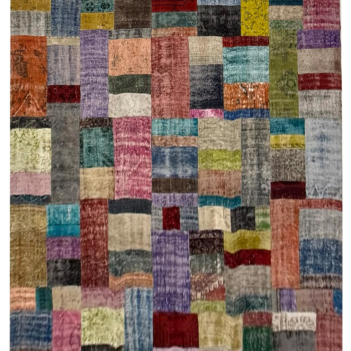 Pacific Vintage Fragments 74349 Multi Multi Modern Hand Knotted Rugs