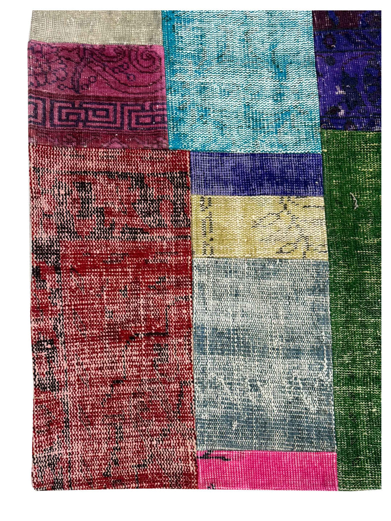 Pacific Vintage Fragments 74350 Multi Multi Modern Hand Knotted Rugs