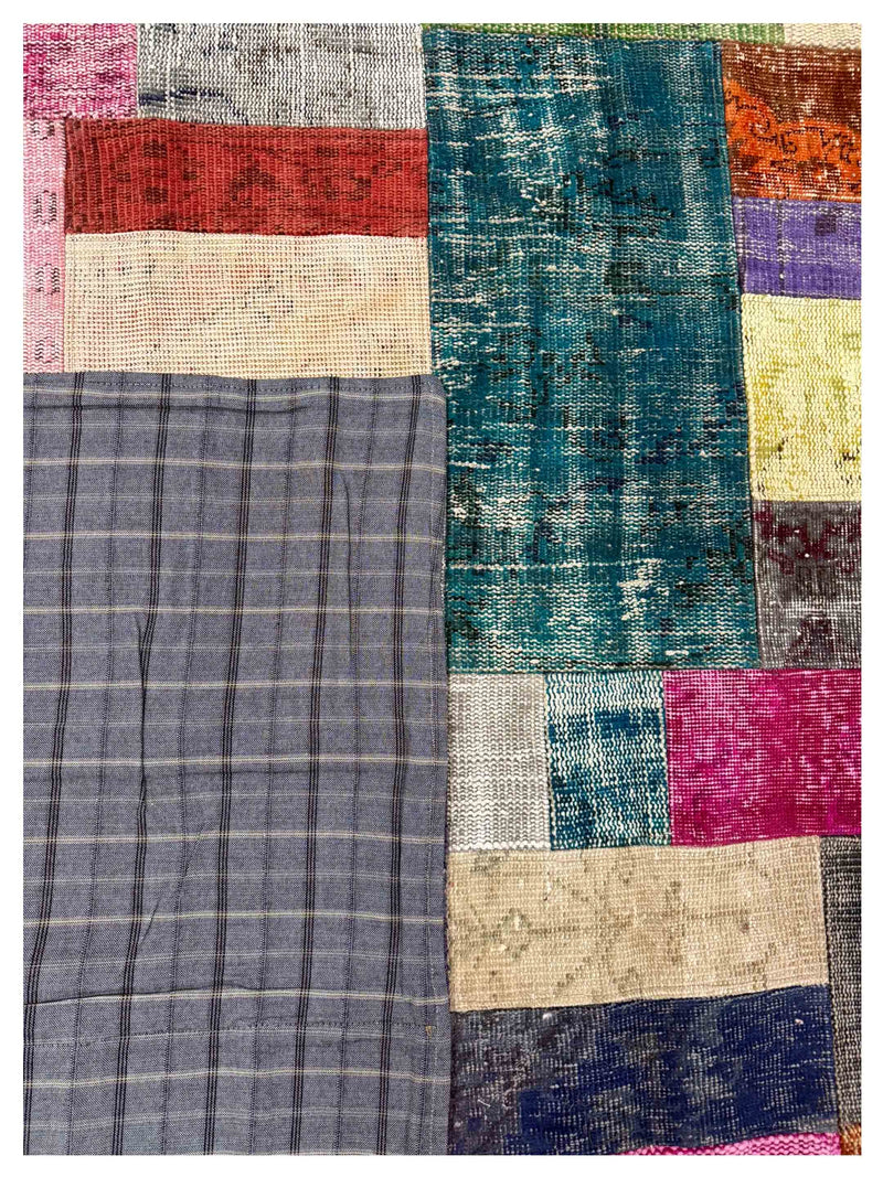 Pacific Vintage Fragments 74350 Multi Multi Modern Hand Knotted Rugs