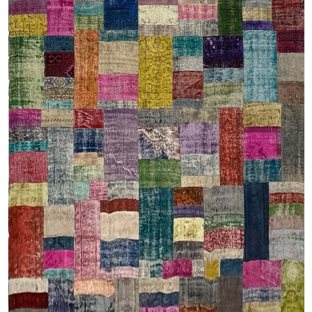 Pacific Vintage Fragments 74350 Multi Multi Modern Hand Knotted Rugs