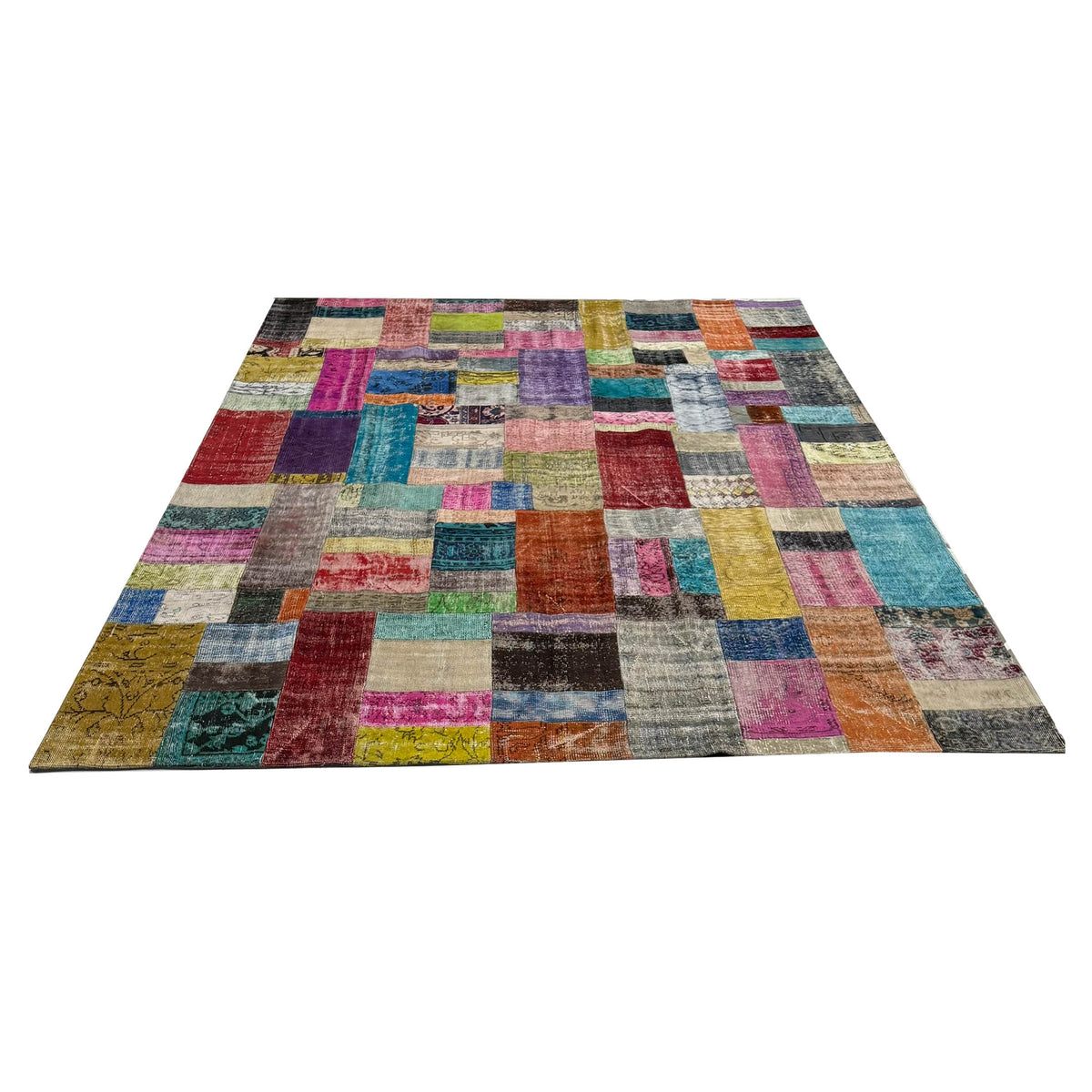 Pacific Vintage Fragments 74351 Multi Multi Modern Hand Knotted Rugs