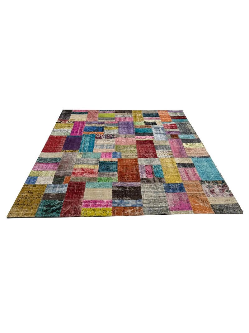 Pacific Vintage Fragments 74351 Multi Multi Modern Hand Knotted Rugs