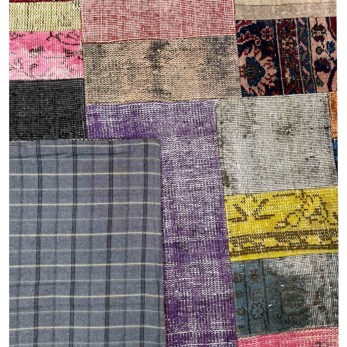 Pacific Vintage Fragments 74351 Multi Multi Modern Hand Knotted Rugs