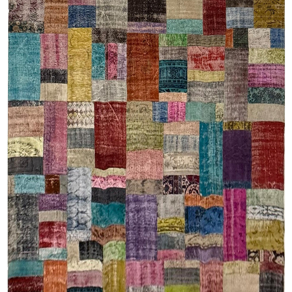 Pacific Vintage Fragments 74351 Multi Multi Modern Hand Knotted Rugs