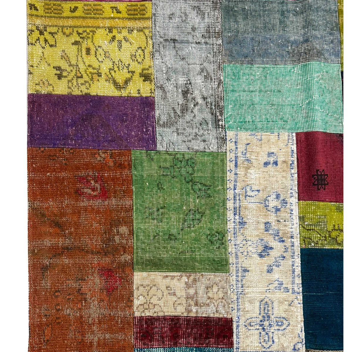 Pacific Vintage Fragments 74352 Multi Multi Modern Hand Knotted Rugs