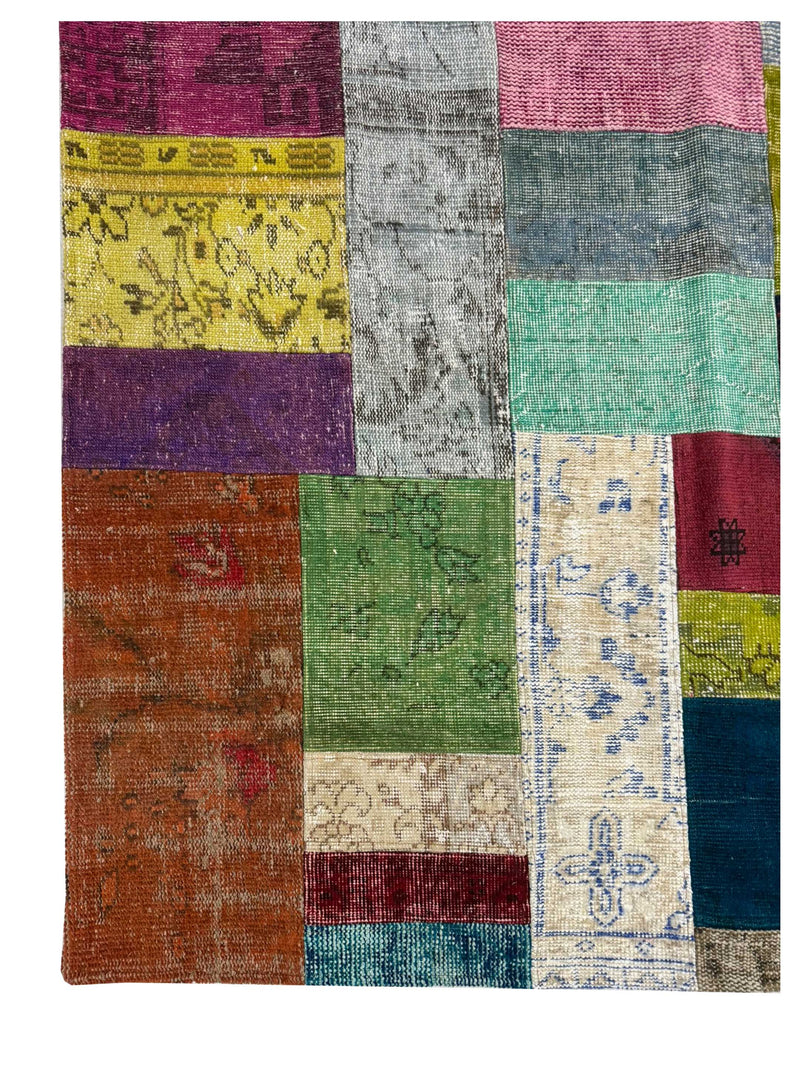 Pacific Vintage Fragments 74352 Multi Multi Modern Hand Knotted Rugs