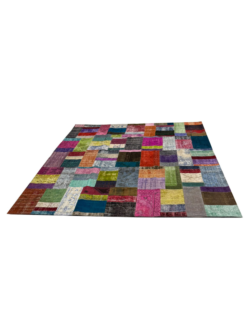 Pacific Vintage Fragments 74352 Multi Multi Modern Hand Knotted Rugs