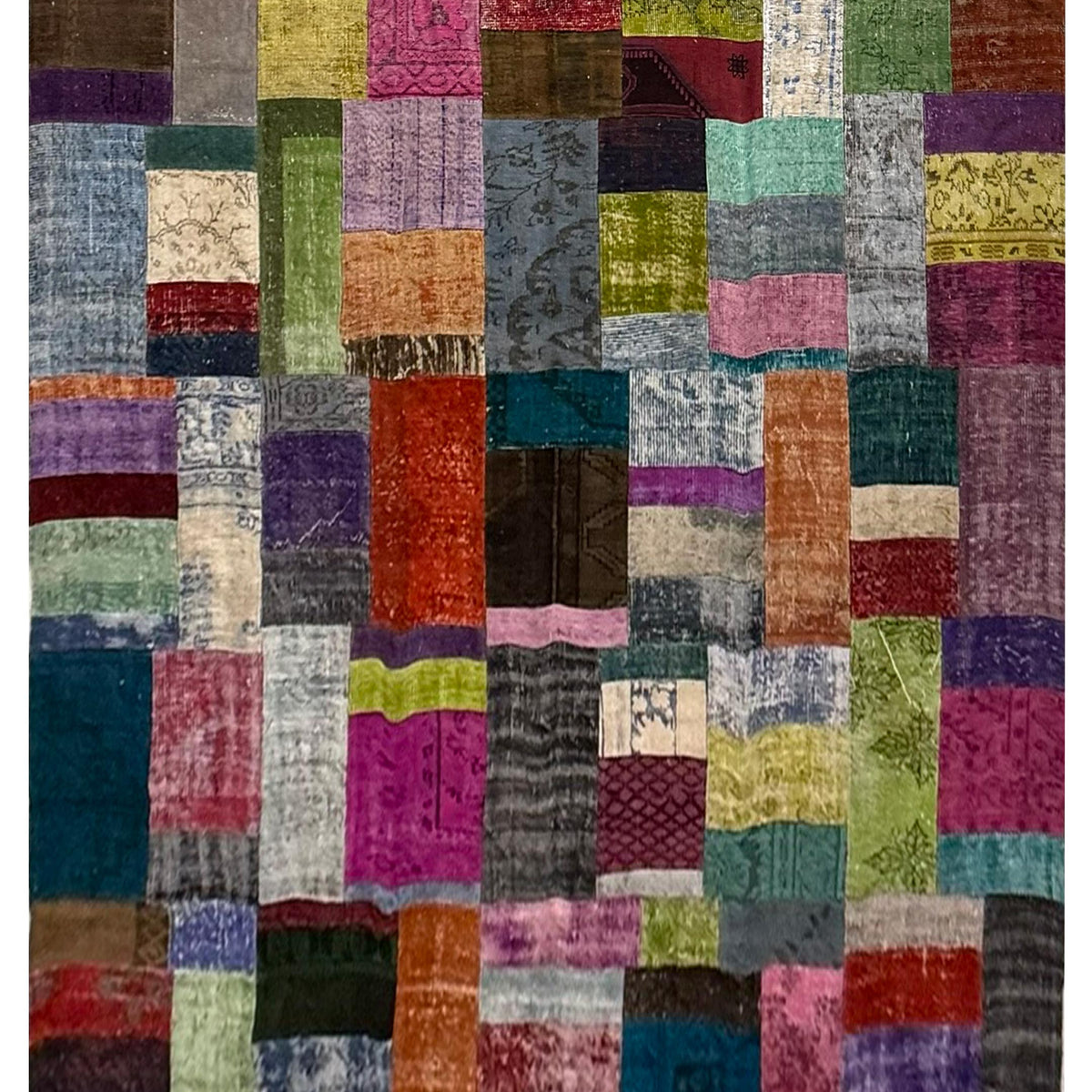 Pacific Vintage Fragments 74352 Multi Multi Modern Hand Knotted Rugs