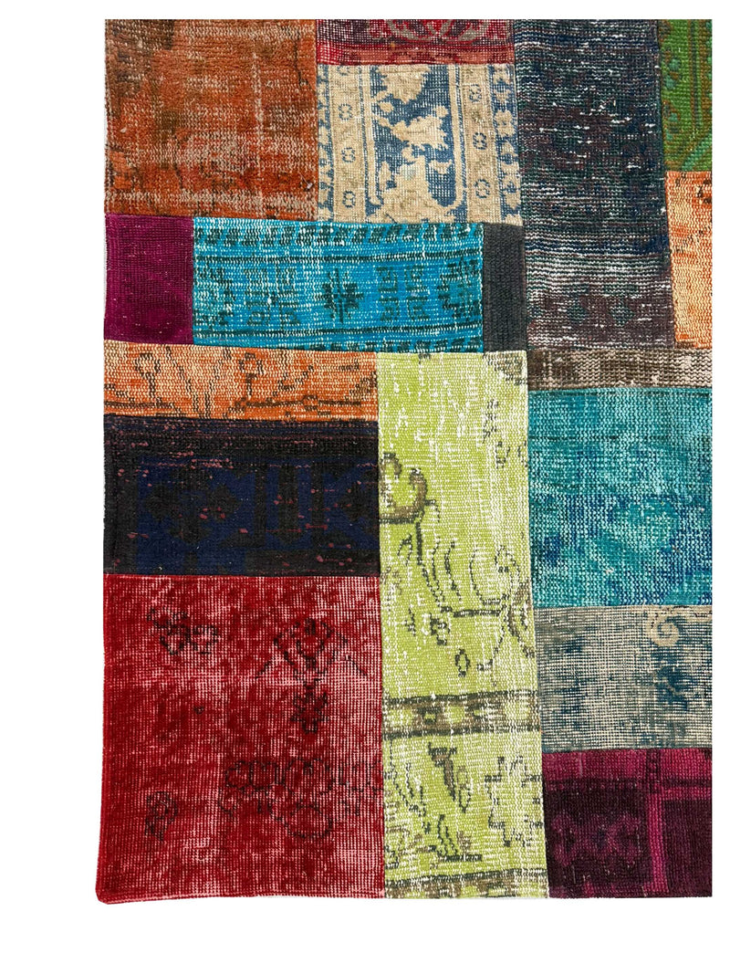 Pacific Vintage Fragments 74353 Multi Multi Modern Hand Knotted Rugs
