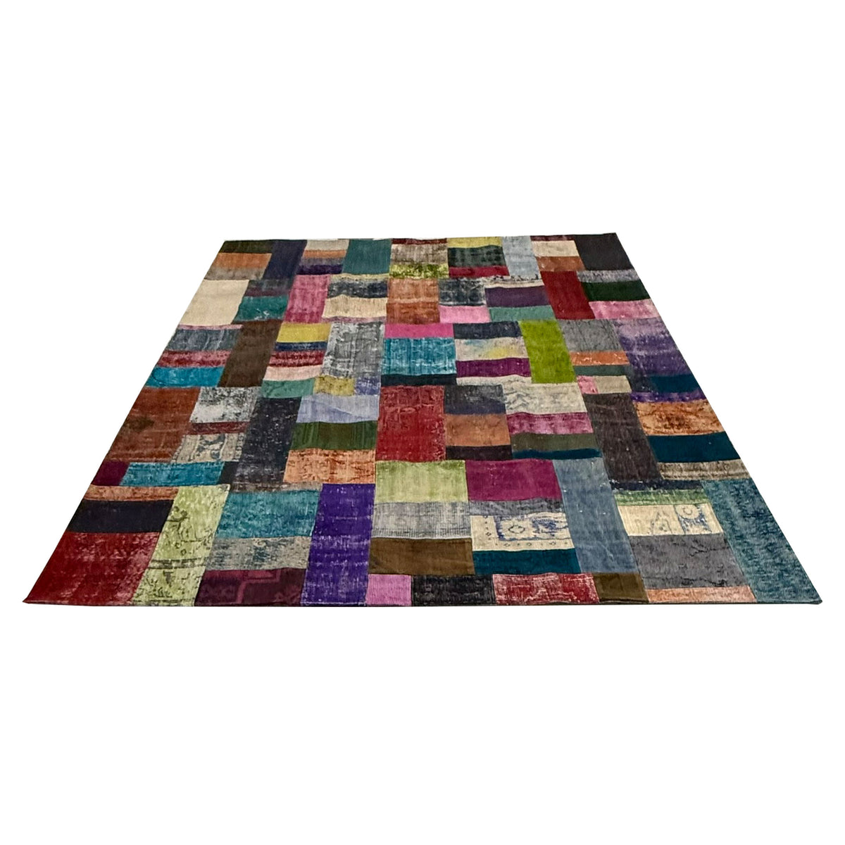 Pacific Vintage Fragments 74353 Multi Multi Modern Hand Knotted Rugs
