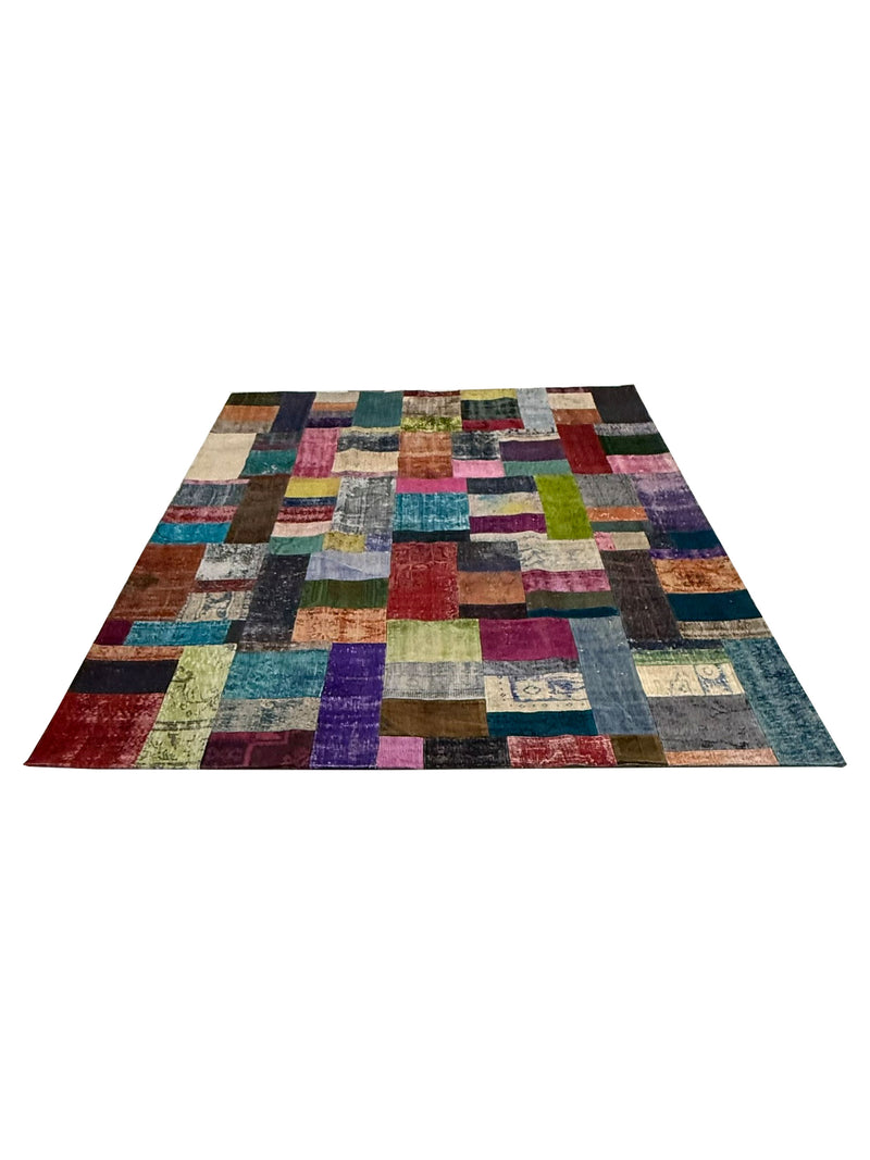Pacific Vintage Fragments 74353 Multi Multi Modern Hand Knotted Rugs