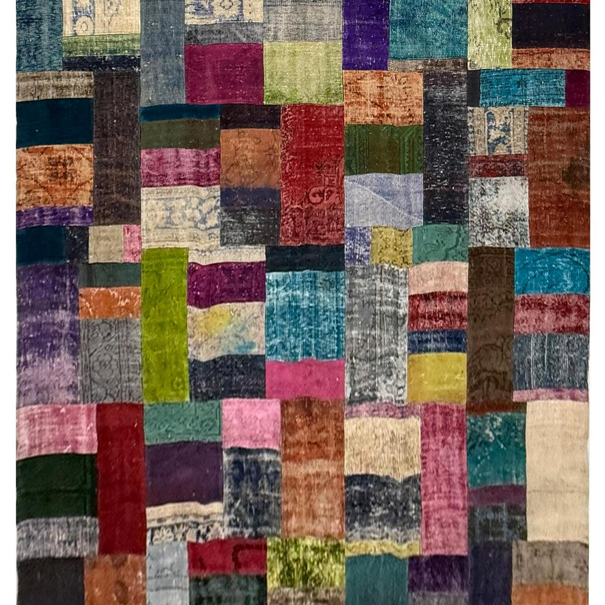 Pacific Vintage Fragments 74353 Multi Multi Modern Hand Knotted Rugs