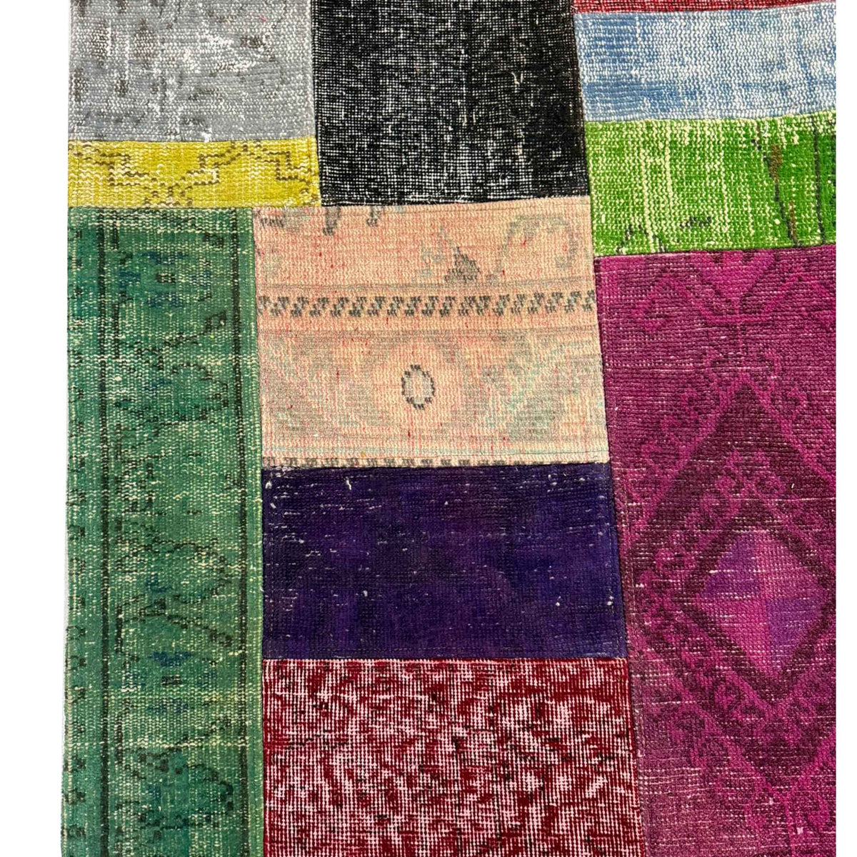 Pacific Vintage Fragments 74354 Multi Multi Modern Hand Knotted Rugs