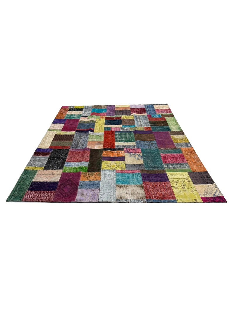 Pacific Vintage Fragments 74354 Multi Multi Modern Hand Knotted Rugs