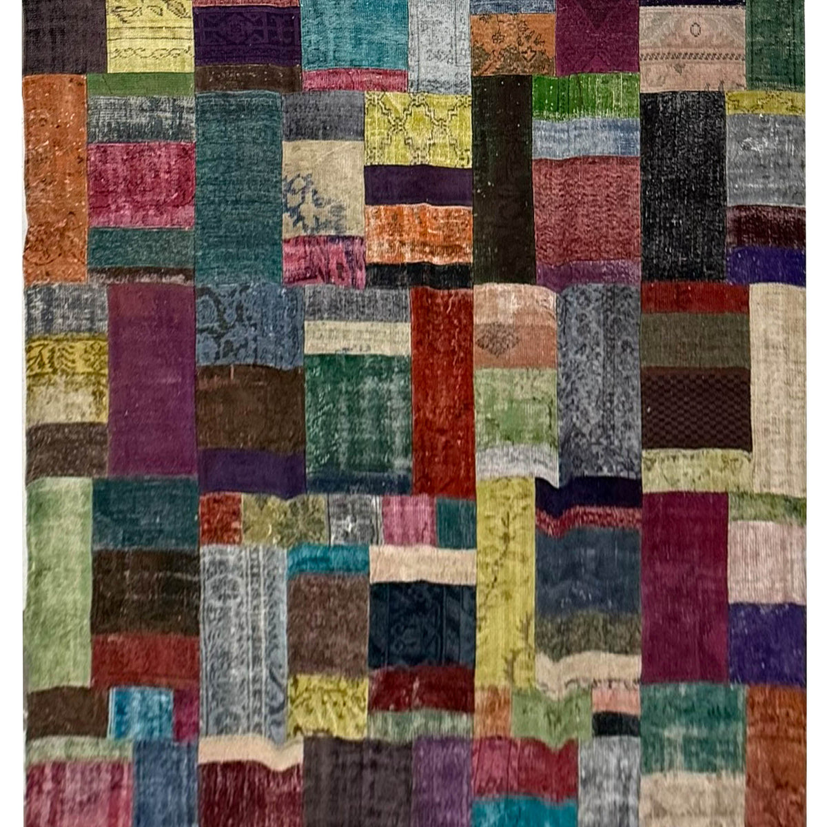 Pacific Vintage Fragments 74354 Multi Multi Modern Hand Knotted Rugs
