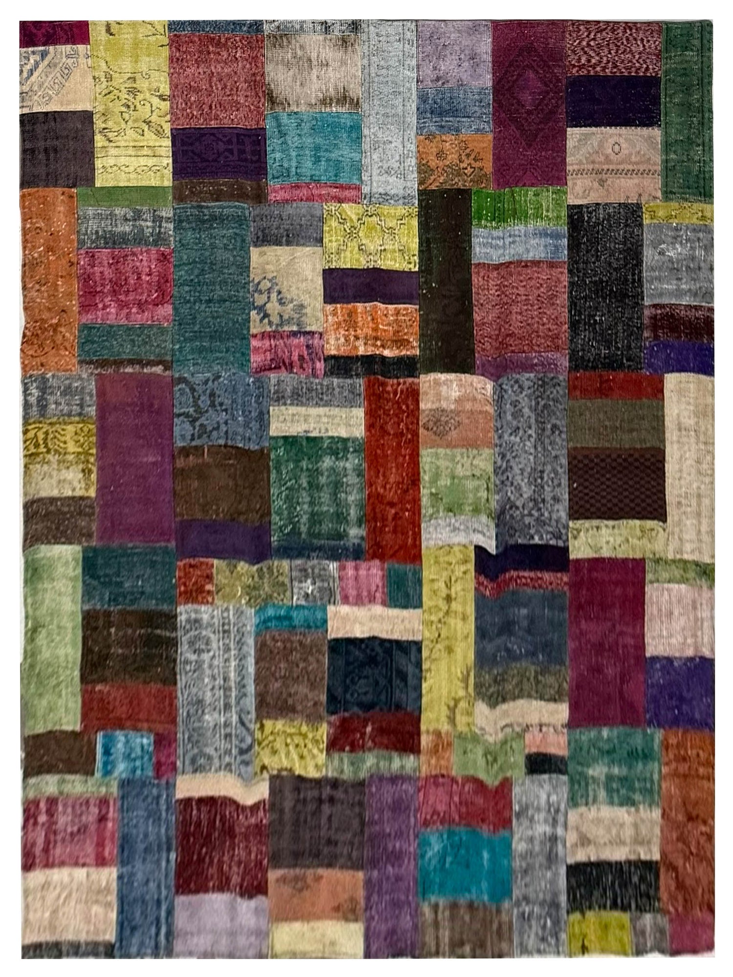 Pacific Vintage Fragments 74354 Multi Multi Modern Hand Knotted Rugs