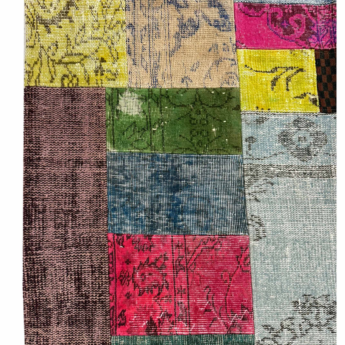 Pacific Vintage Fragments 74355 Multi Multi Modern Hand Knotted Rugs
