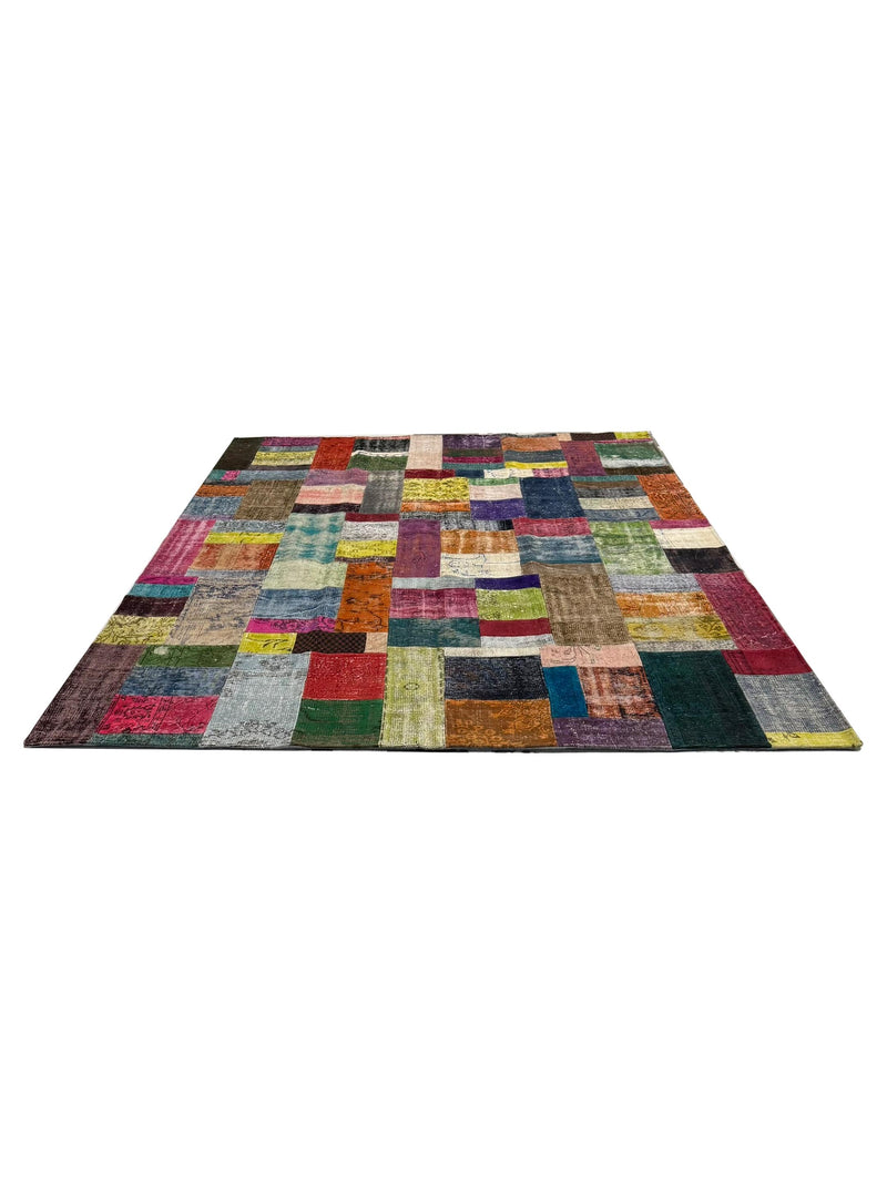Pacific Vintage Fragments 74355 Multi Multi Modern Hand Knotted Rugs