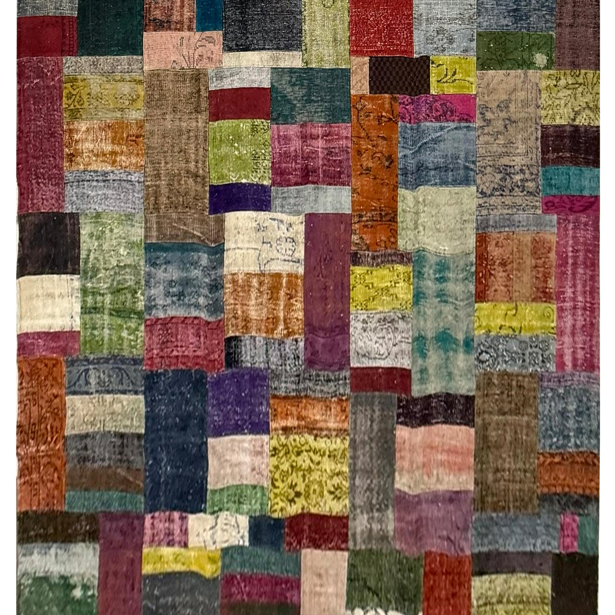 Pacific Vintage Fragments 74355 Multi Multi Modern Hand Knotted Rugs
