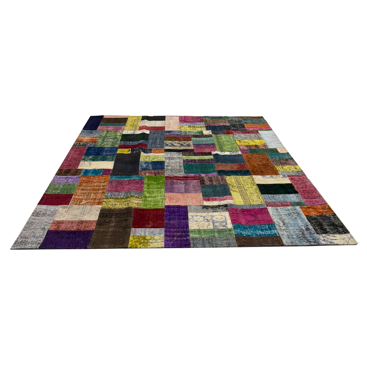 Pacific Vintage Fragments 74357 Multi Multi Modern Hand Knotted Rugs
