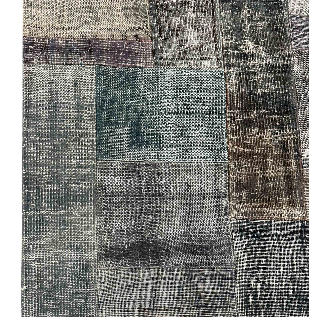 Pacific Vintage Fragments 74407 Lt.Gray Multi Modern Hand Knotted Rugs