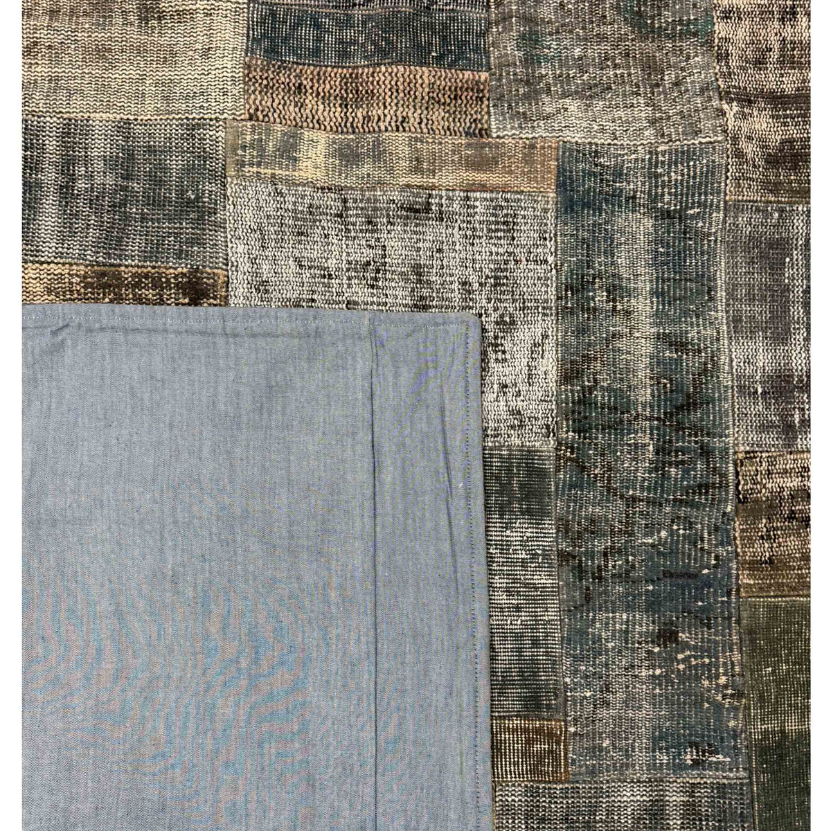 Pacific Vintage Fragments 74407 Lt.Gray Multi Modern Hand Knotted Rugs