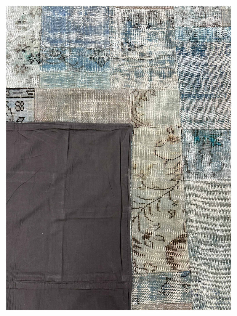 Pacific Vintage Fragments 74411 Lt.Gray Multi Modern Hand Knotted Rugs