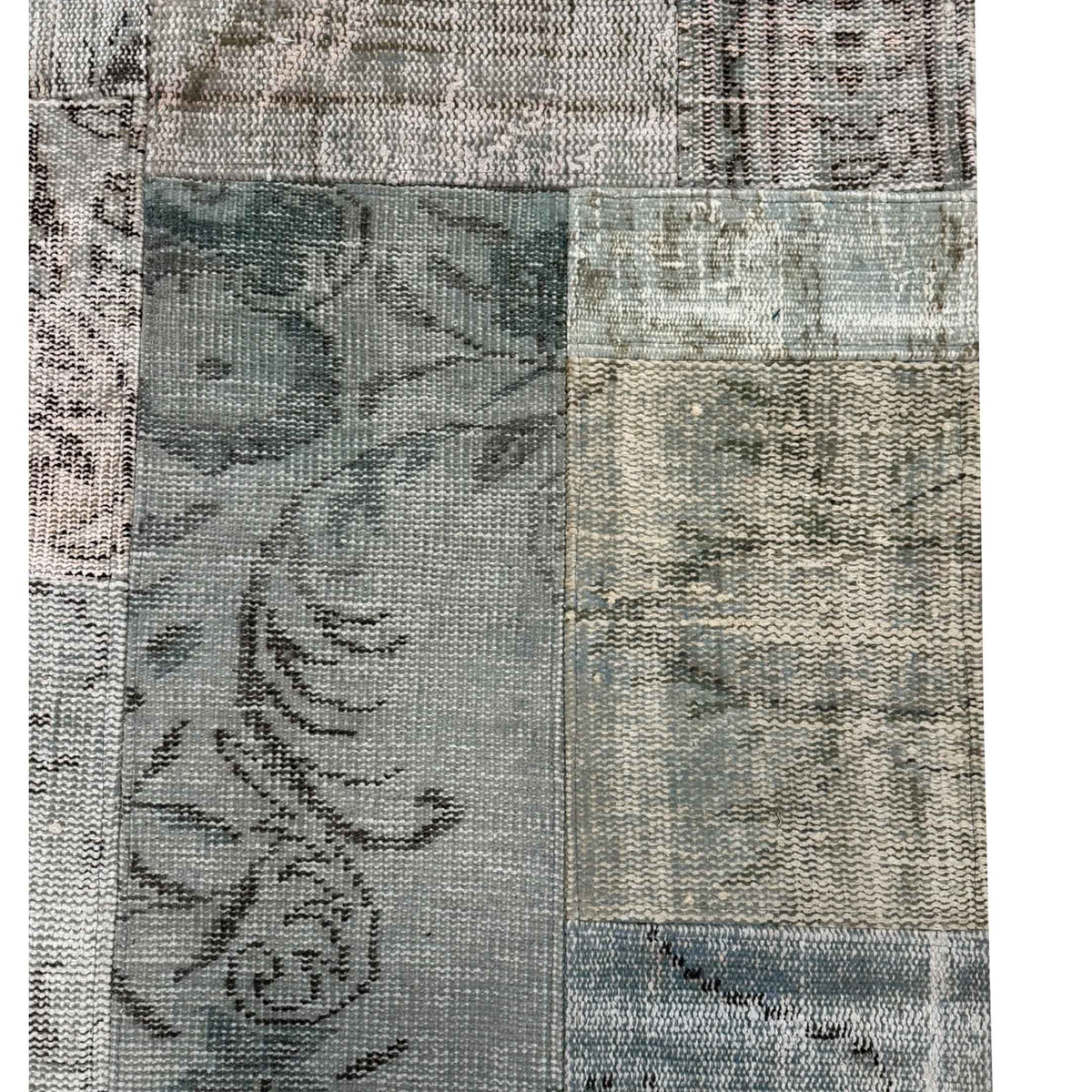 Pacific Vintage Fragments 74414 Lt.Gray Multi Modern Hand Knotted Rugs