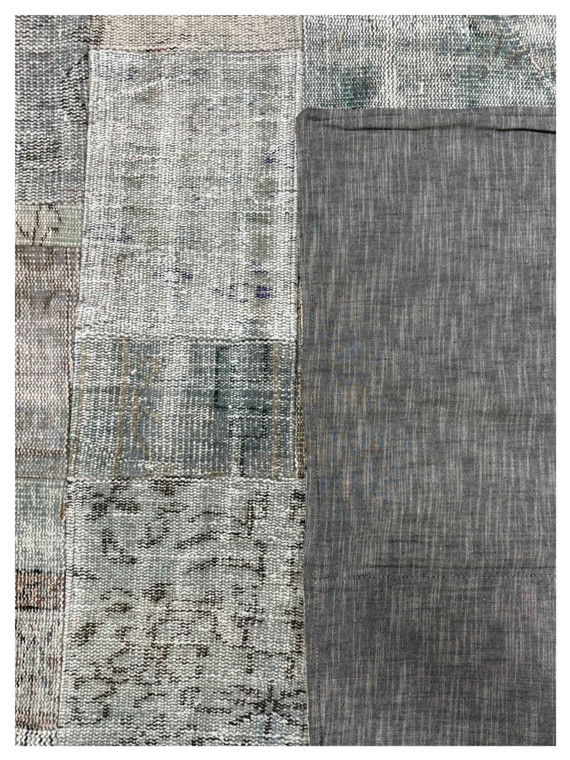 Pacific Vintage Fragments 74414 Lt.Gray Multi Modern Hand Knotted Rugs