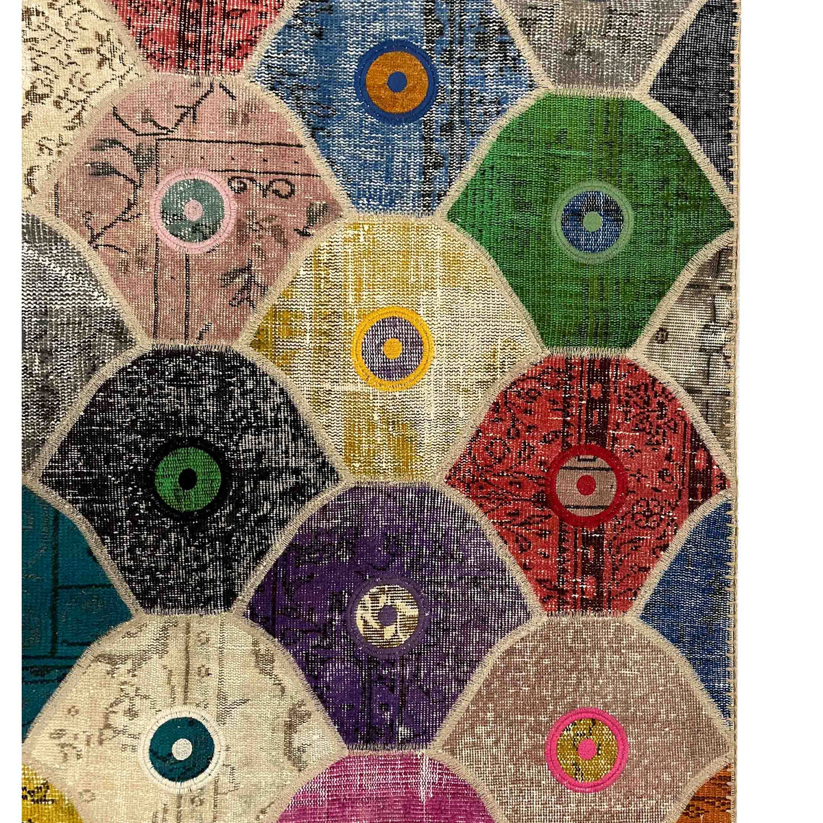 Pacific Vintage Fragments 74775  Modern Hand Knotted Rugs