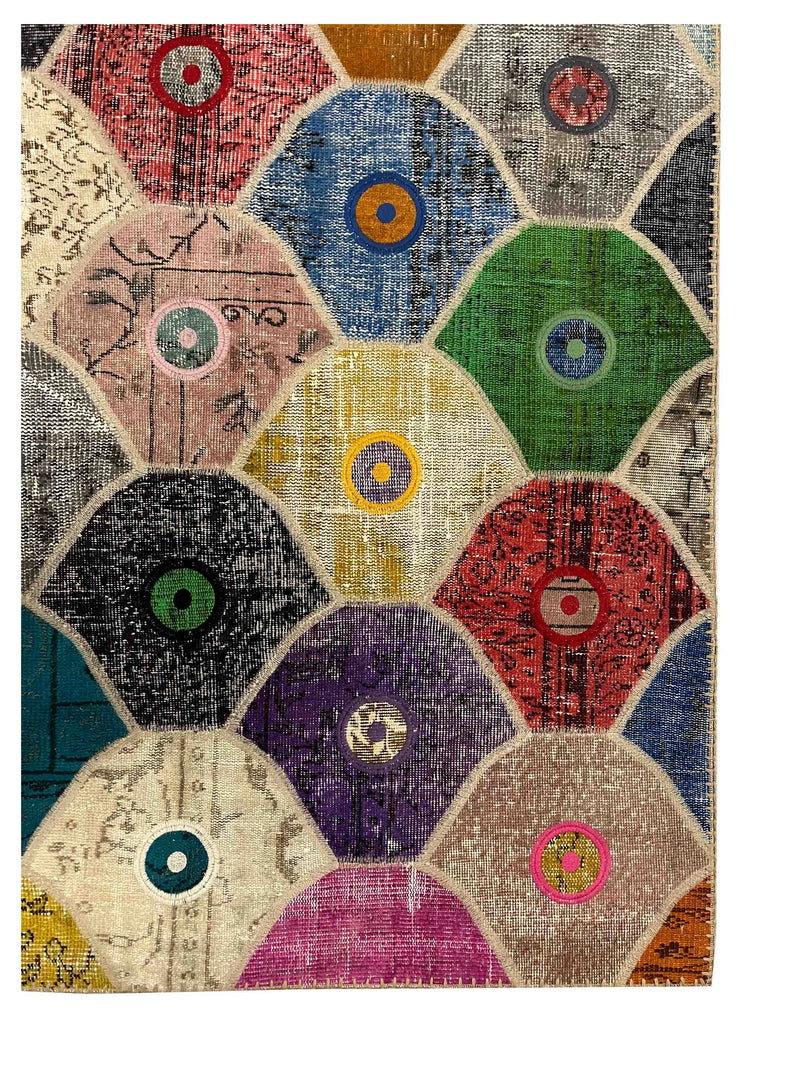 Pacific Vintage Fragments 74775  Modern Hand Knotted Rugs