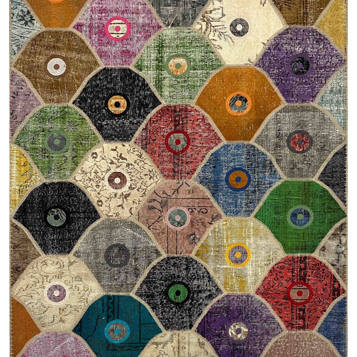 Pacific Vintage Fragments 74775  Modern Hand Knotted Rugs