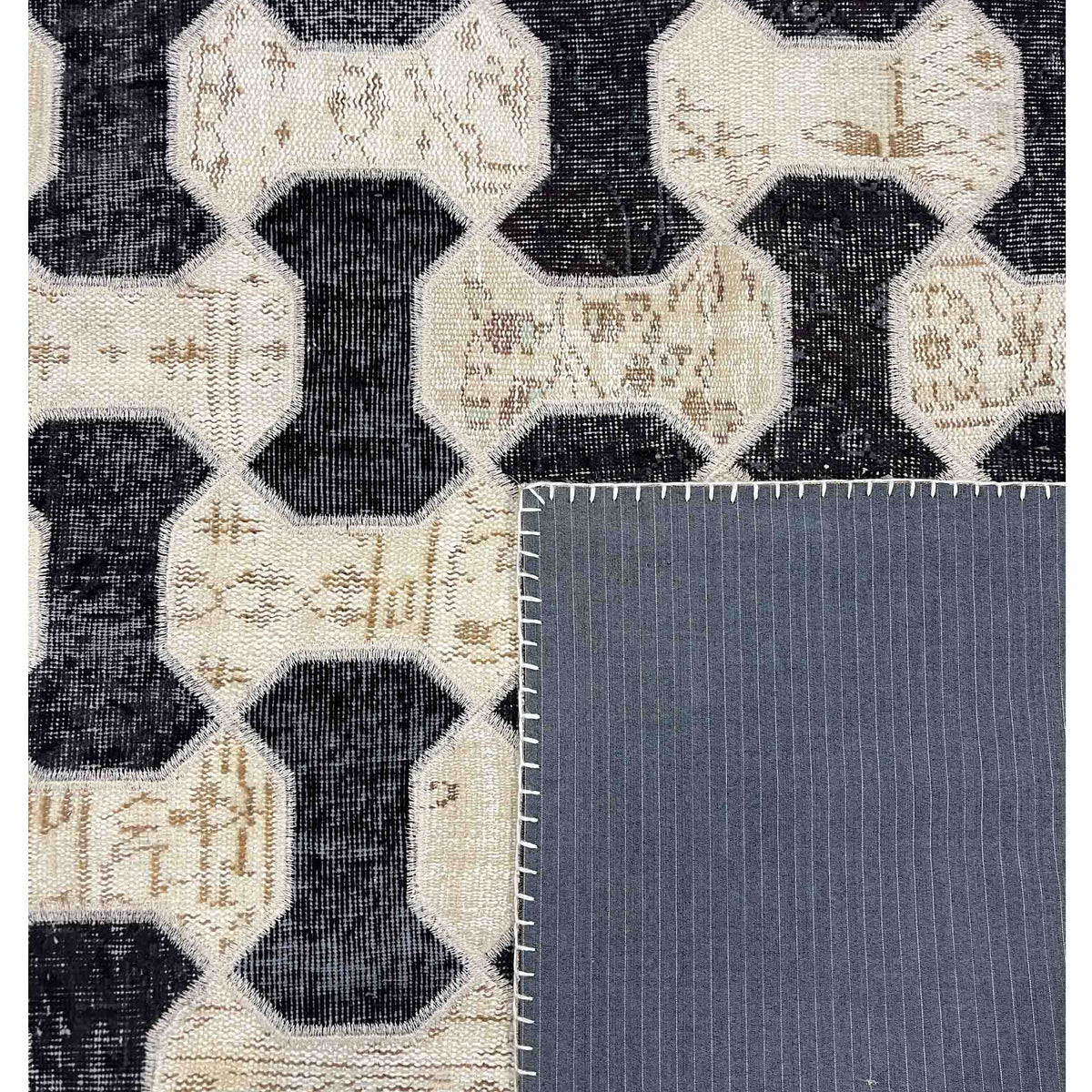 Pacific Vintage Fragments 74776  Modern Hand Knotted Rugs