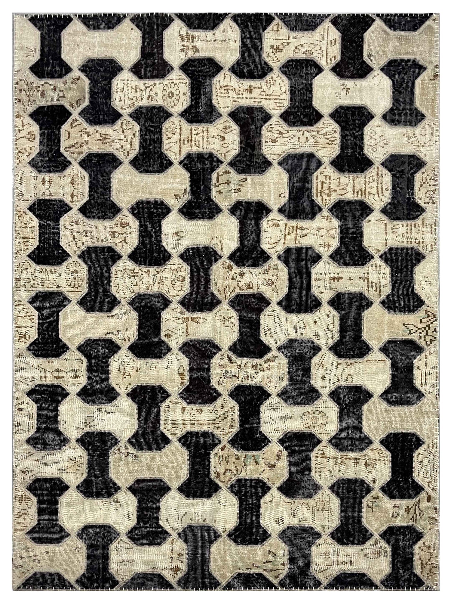 Pacific Vintage Fragments 74776  Modern Hand Knotted Rugs