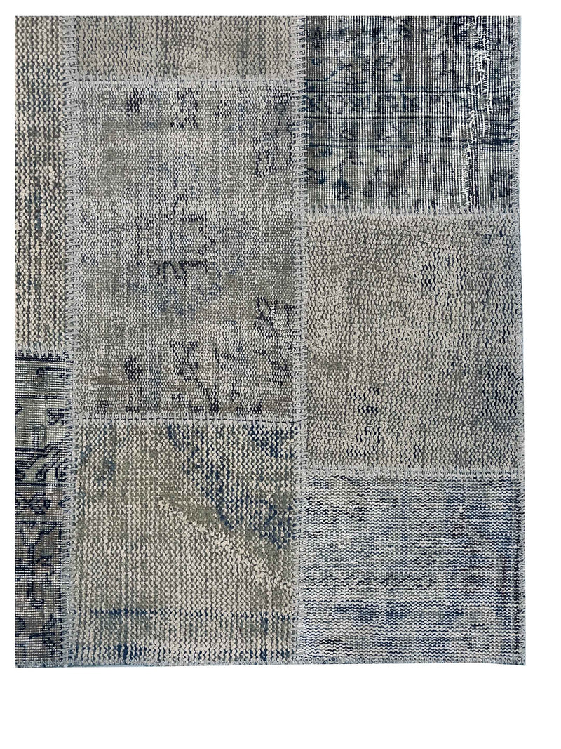 Pacific Vintage Fragments 74927 Beige Multi Modern Hand Knotted Rugs