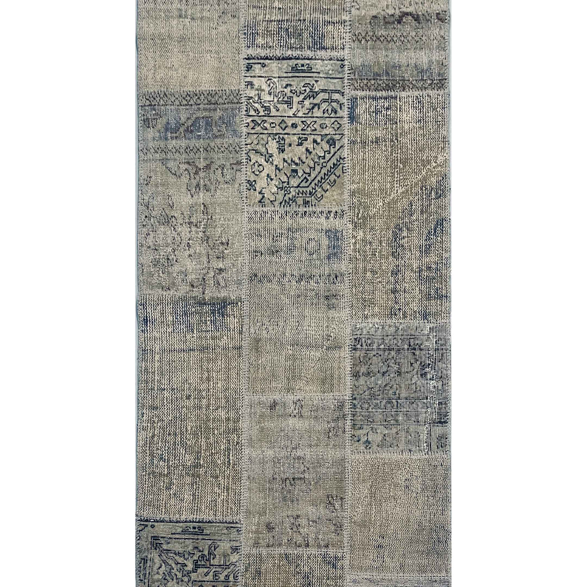 Pacific Vintage Fragments 74927 Beige Multi Modern Hand Knotted Rugs