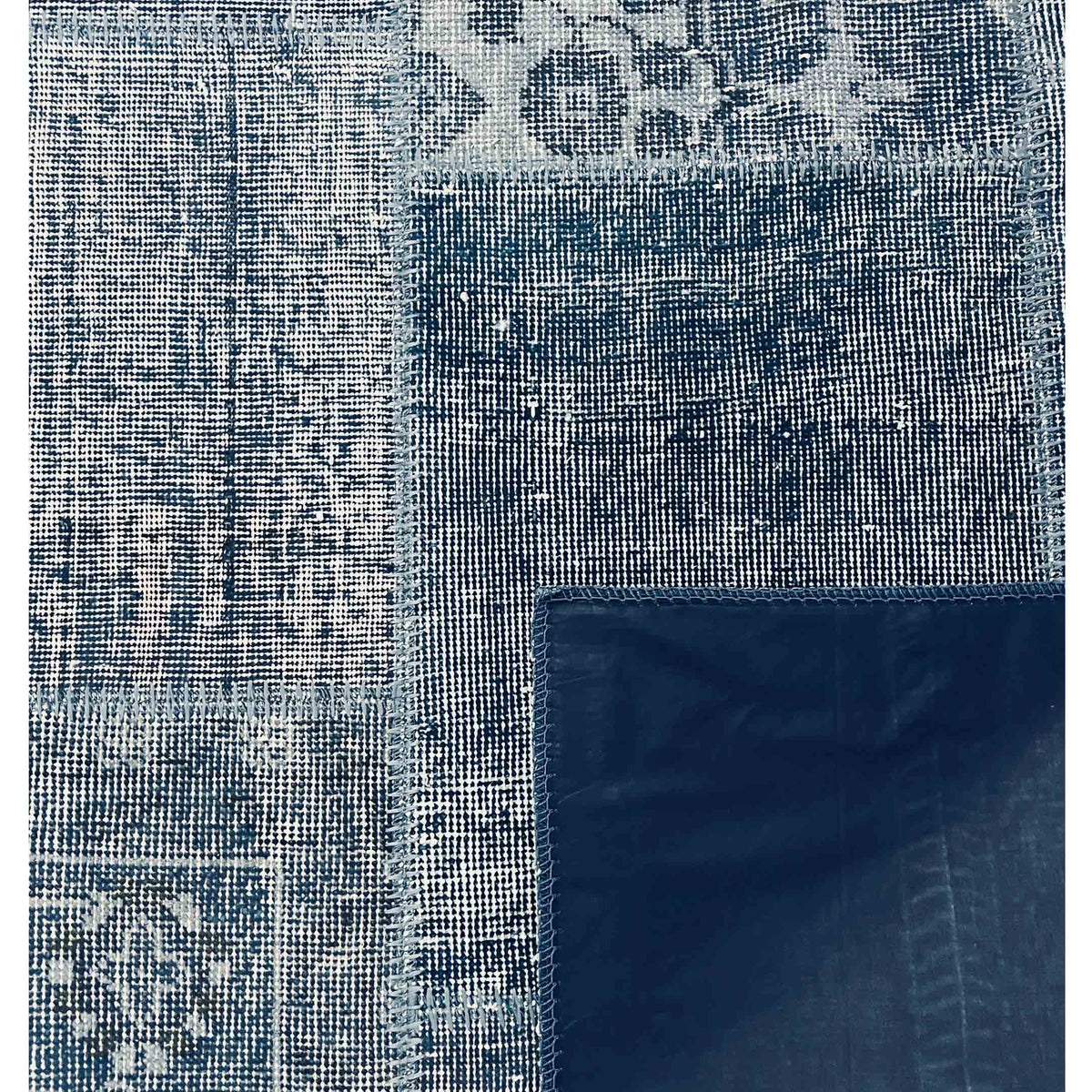 Pacific Vintage Fragments 74928 Blue Multi Modern Hand Knotted Rugs