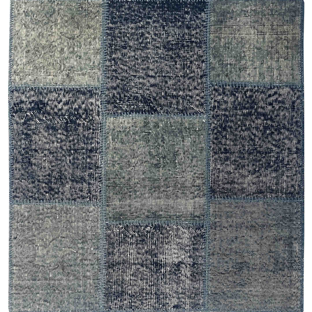 Pacific Vintage Fragments 74929 Lt.Grey Multi Modern Hand Knotted Rugs