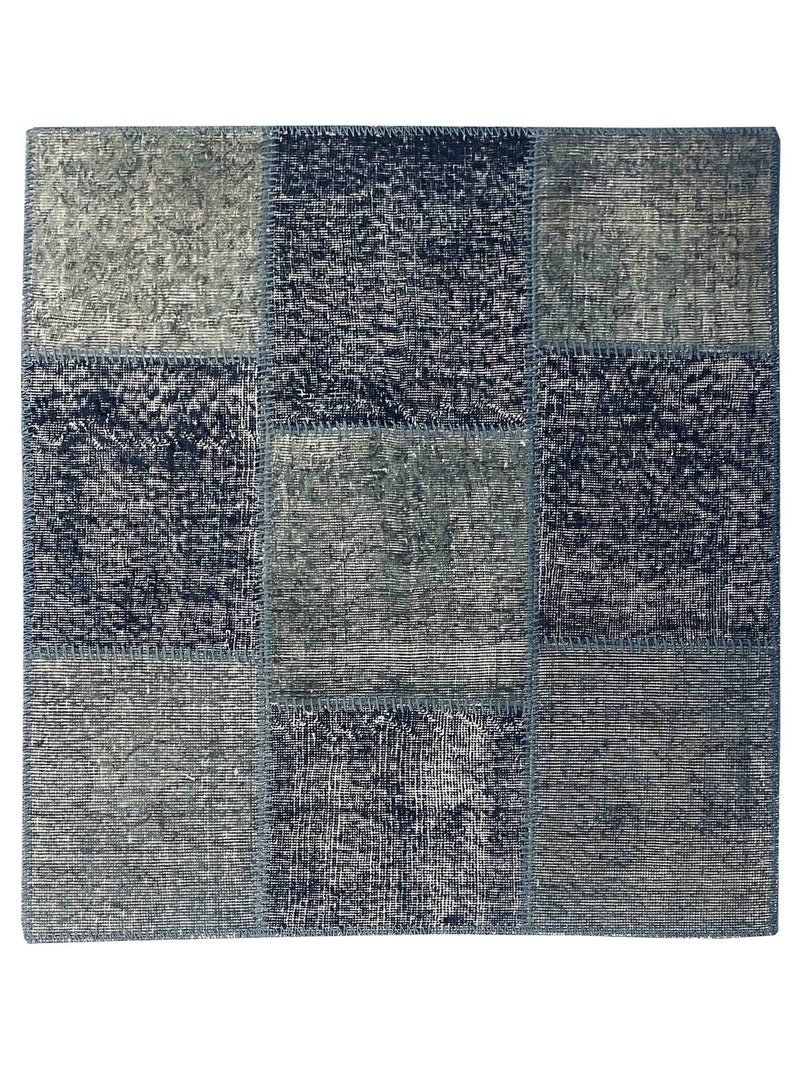 Pacific Vintage Fragments 74929 Lt.Grey Multi Modern Hand Knotted Rugs