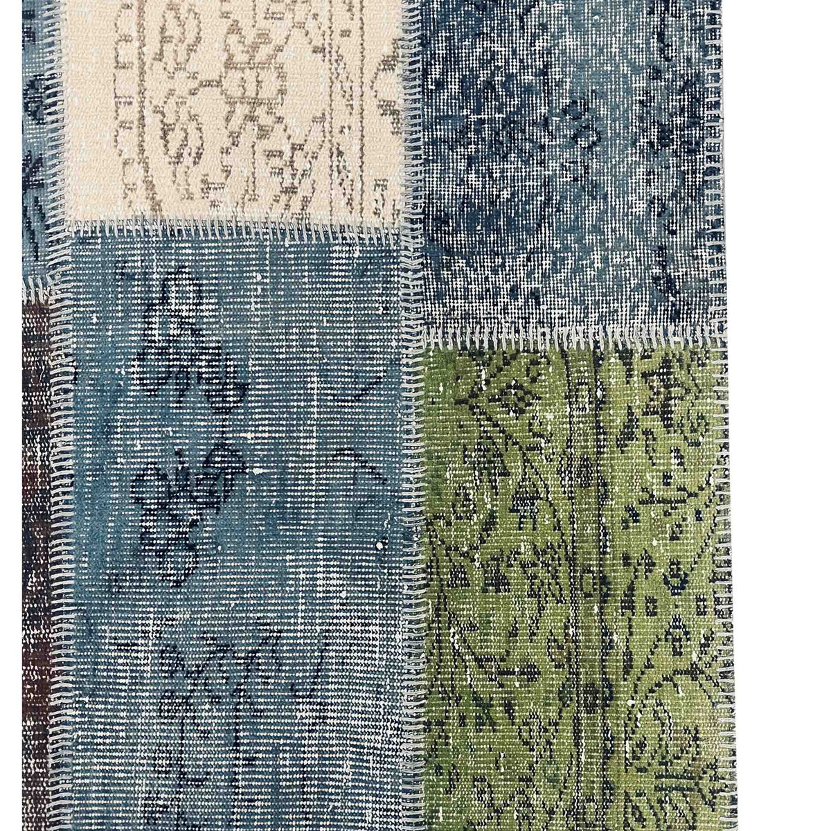 Pacific Vintage Fragments 74930 Multi Multi Modern Hand Knotted Rugs